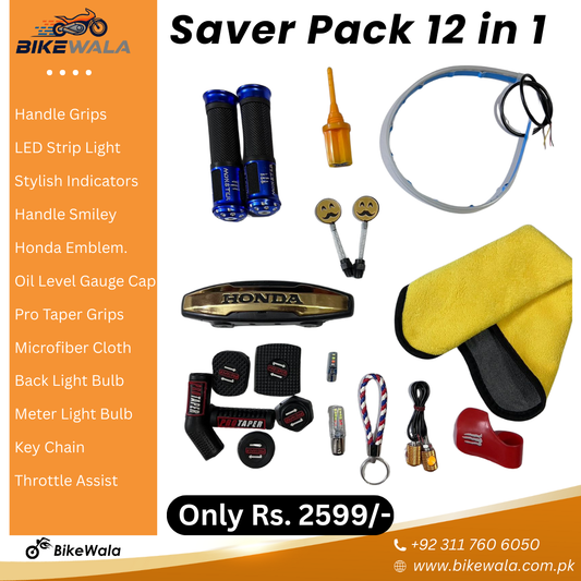 🚀 Saver Pack 12 in 1 – The Ultimate Bike Accessory Bundle!